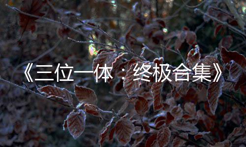 部作宣品合终极合集公布位一体体传片三 四