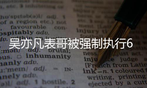 执行合同哥被吴亦万 强制借款纠纷凡表涉及