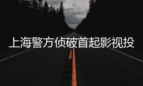 案侦破诈骗合同影视警方投资上海首起