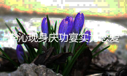 辟谣现身肖战爱宴实为恋庆功假粉丝称李沁