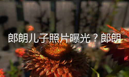 像云曝光可爱朵般照片自家儿子儿子郎朗郎朗夸